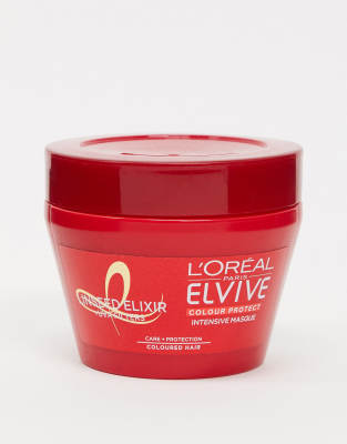 фото Маска для волос l'oreal elvive - colour protect, 300 мл-бесцветный