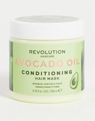 фото Маска-кондиционер для волос с авокадо revolution hair mask conditioning avocado-бесцветный