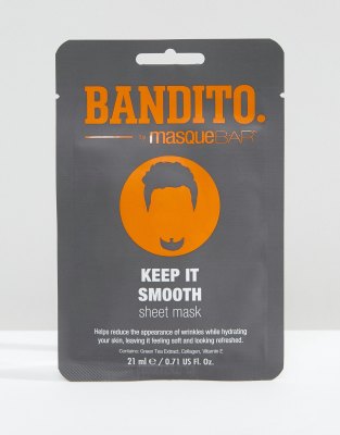 фото Маска-салфетка bandito bandito keep it smooth-бесцветный masquebar