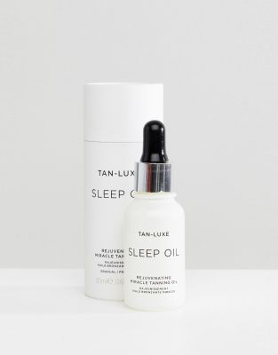 фото Масло-автозагар tan luxe sleep oil rejuvenating gradual miracle tanning oil - 20 мл-бесцветный