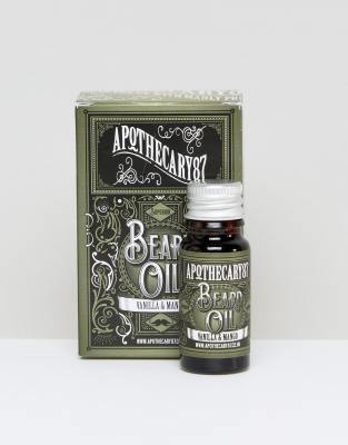 фото Масло для бороды с ароматом ванили и манго apothecary 87 (10 мл)-бесцветный