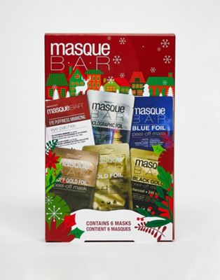MasqueBAR 6 Piece Sheet Mask Gift Collection