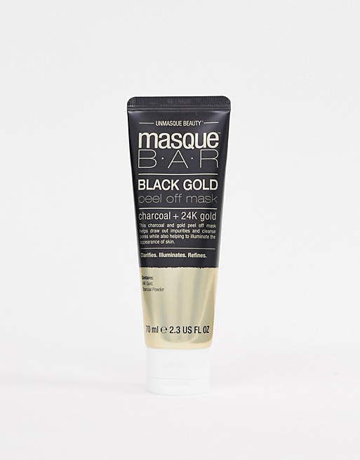 MasqueBAR Black Charcoal & 24k Gold - Peel Off masker