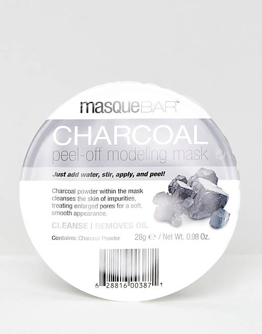 MasqueBAR Charcoal Modeling Face Mask