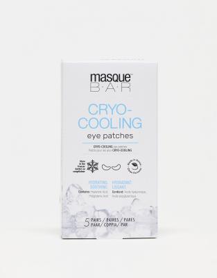 MasqueBAR - Cryo Cooling - Kühlende Gefrierfach-Pads für den unteren Augenbereich (5 Paare)-Keine Farbe