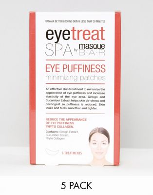 MasqueBAR – Eye Puffiness Minimizing Patches x5 – Ögonmask-Ingen färg