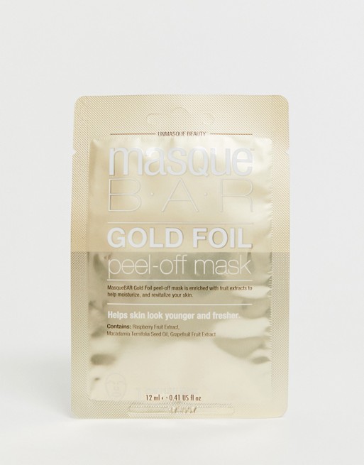MasqueBAR Gold Peel Off Mask Single Sachet