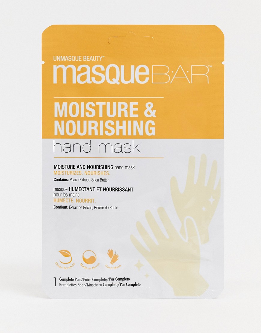 Masquebar Moisture & Nourishing Hand Mask-clear