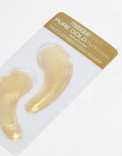 MasqueBAR – Pure Gold – Zestaw 6 par hydrożelowych płatków pod oczy, 3 z 4