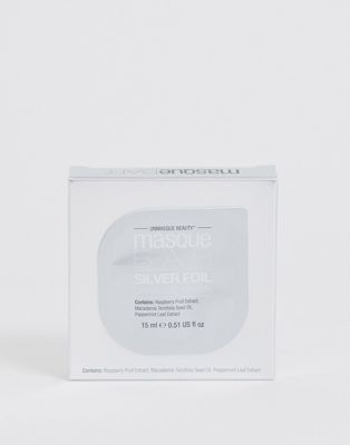 MasqueBAR - Silver Foil Peel Off Mask Pod-Zonder kleur