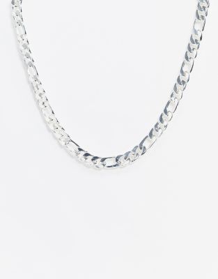 Массивная серебристая цепочка Chained & Able-Серебряный