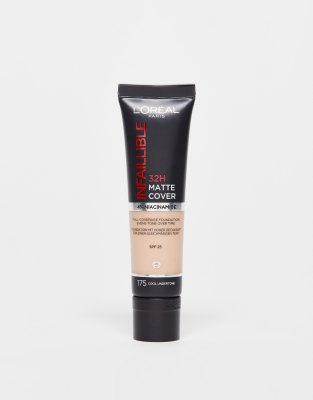 Матирующая тональная основа c SPF 18 LOreal Paris Infallible 24hr-Бежевый L'Oreal