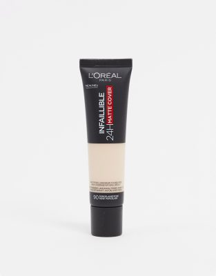 Матирующая тональная основа c SPF 18 LOreal Paris Infallible 24hr-Бежевый L'Oreal