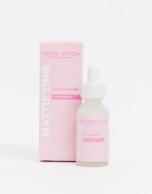 фото Матирующие капли-праймер с ниацимидом revolution skincare niacinamide mattifying priming drops-бесцветный