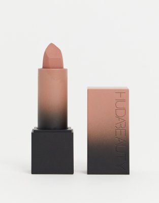 фото Матовая губная помада huda beauty – power bullet (anniversary)-светло-бежевый