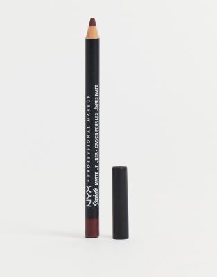 Помада и блеск для губ Матовая подводка для губ NYX Professional Makeup – Vintage-Фиолетовый цвет