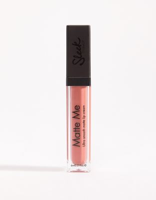 фото Матовая жидкая помада для губ sleek makeup matte me-розовый