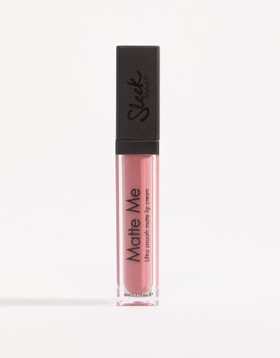 фото Матовая жидкая помада для губ sleek makeup matte me-розовый