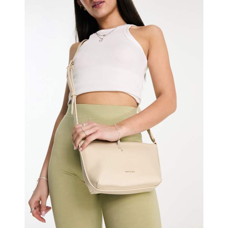 Matt Nat Macy Veganvriendelijke crossbody tas in gebroken