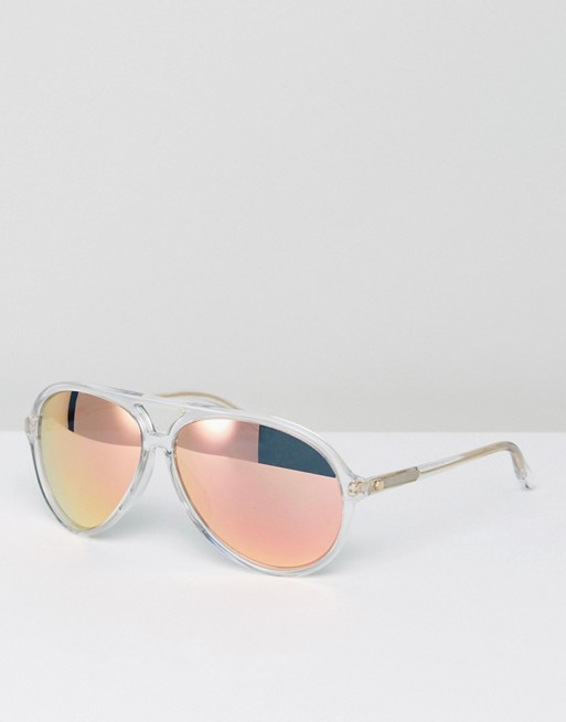 Matthew Williamson Clear Frame Sunglasses