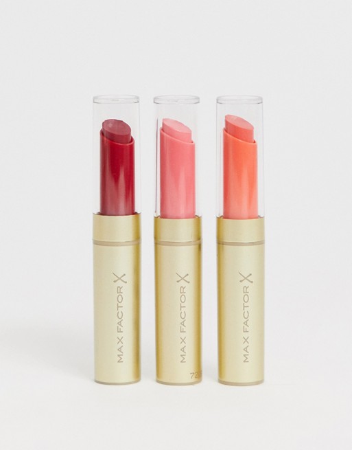 Max Factor 3 pack lipstick set