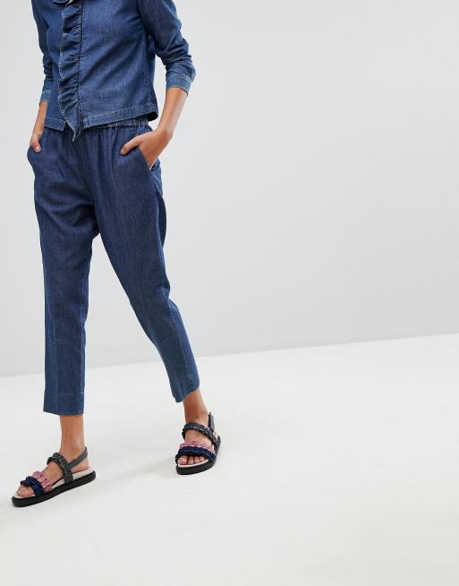 Max&Co - Combi-set met overhemd met ruches en jeans, 3 van 3