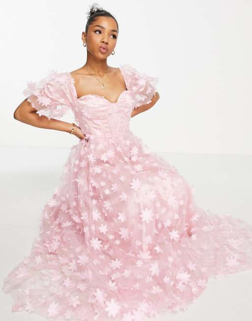 3d 2025 floral gowns