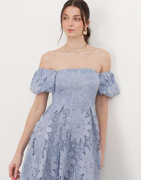 Short Sleeve Cocktail Dresses | Midi & Party Short Sleeve Cocktail Dresses  | ASOS