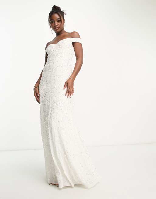 Off white maxi 2025 dress for wedding