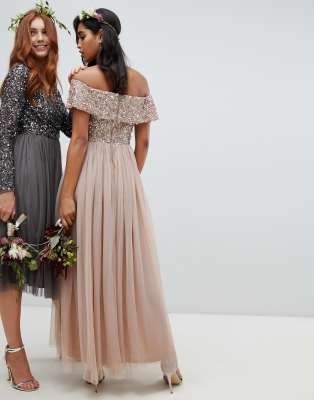 asos bridesmaid dresses blush