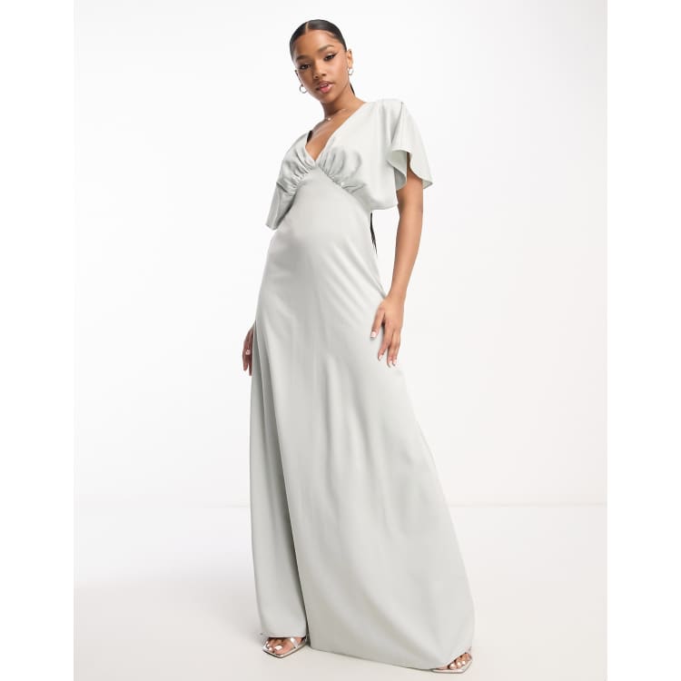 Bridesmaid cape dress online