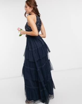 maya navy bridesmaid dresses