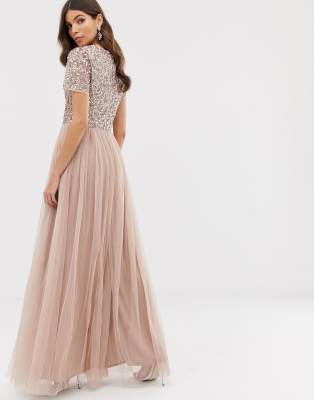 asos bridesmaid dresses blush