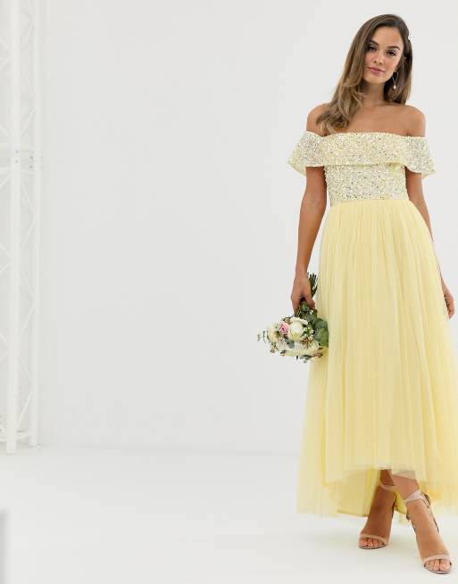 maya bridesmaid maxikleid