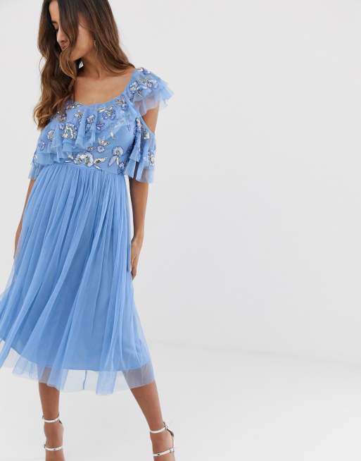 Asos sales bluebell dress