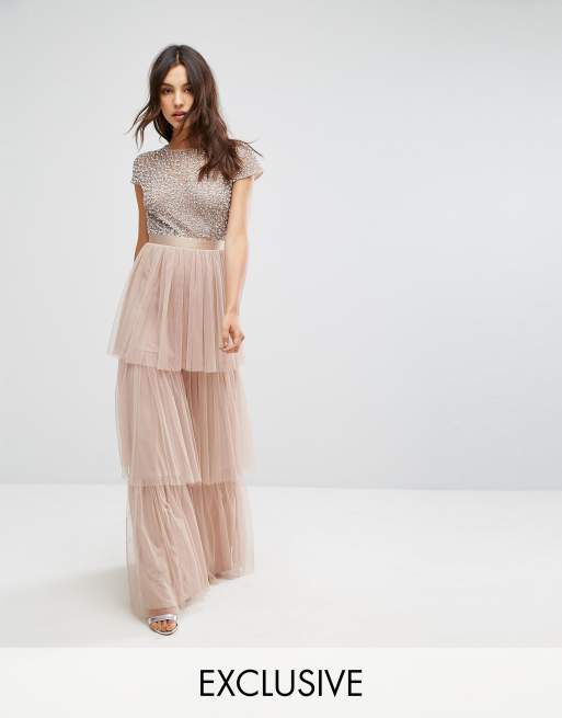 Maya cape maxi outlet dress