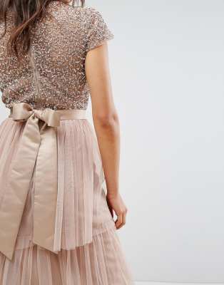 maya cape maxi dress