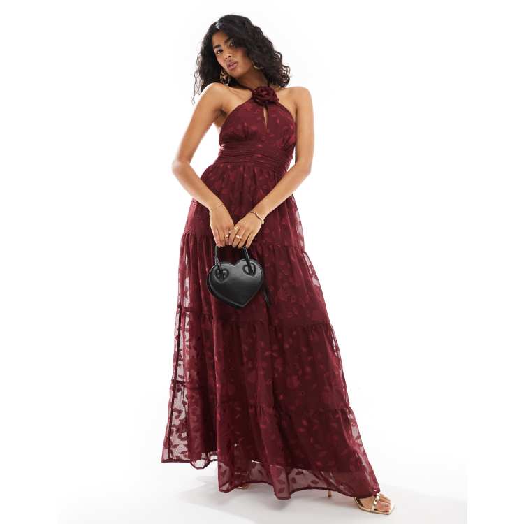 Maya berry dress online