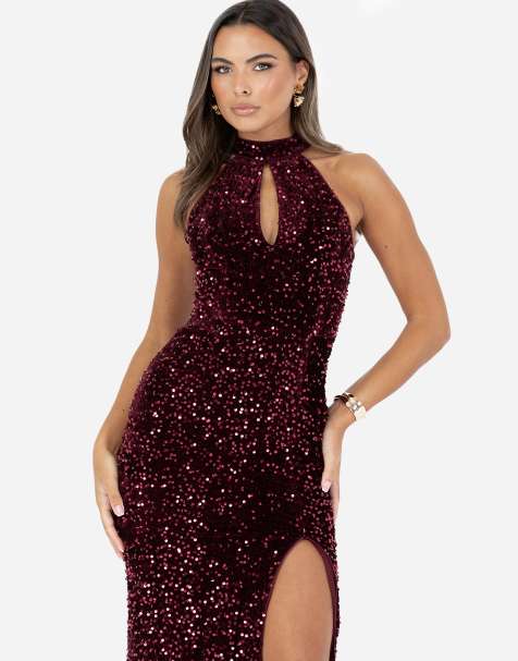 strapless open back dress Isabella Red Party Dress – THA Dressing main image 0