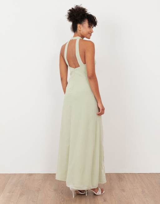 strapless open back dress Odeon Stretch Poplin Shirtdress main image 0