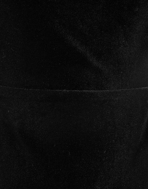 Maya Halter neck velvet maxi dress in black, 5 of 6