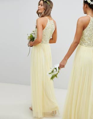 lemon bridesmaid dresses uk