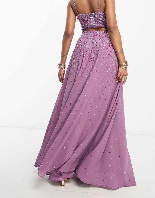 Mayan Embroidered Strapless Top/Skirt Set Mayan Embroidered Strapless Top/Skirt Set