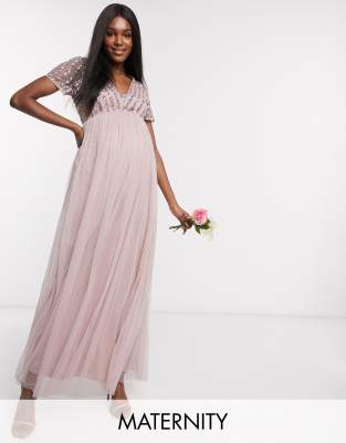 asos maternity bridesmaid