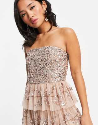 maya all over embellished dress