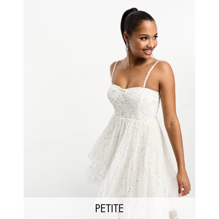 Maya petite shop embellished dress