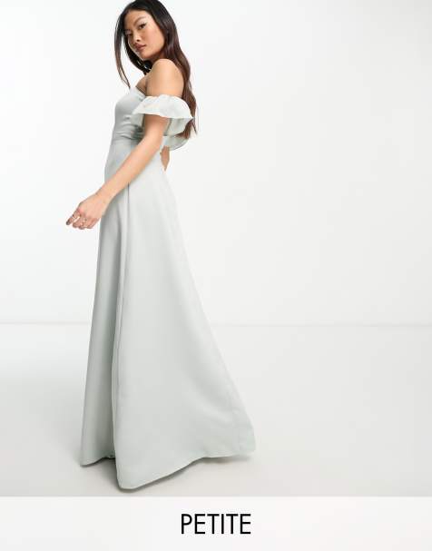 Light grey wedding outlet guest dress