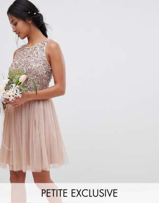 maya petite bridesmaid dress