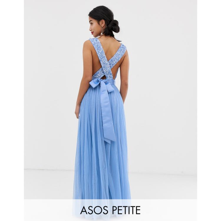 Asos shop bluebell dress