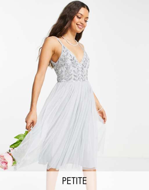 Maya embellished midi clearance dress